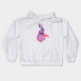 Beautiful Fighting Fish Kids Hoodie